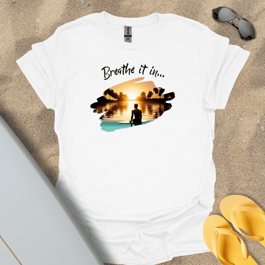 T-Shirt White / S Breathe in the View T-Shirt