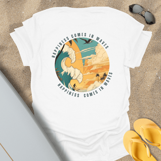 T-Shirt White / S Happiness Comes T-Shirt