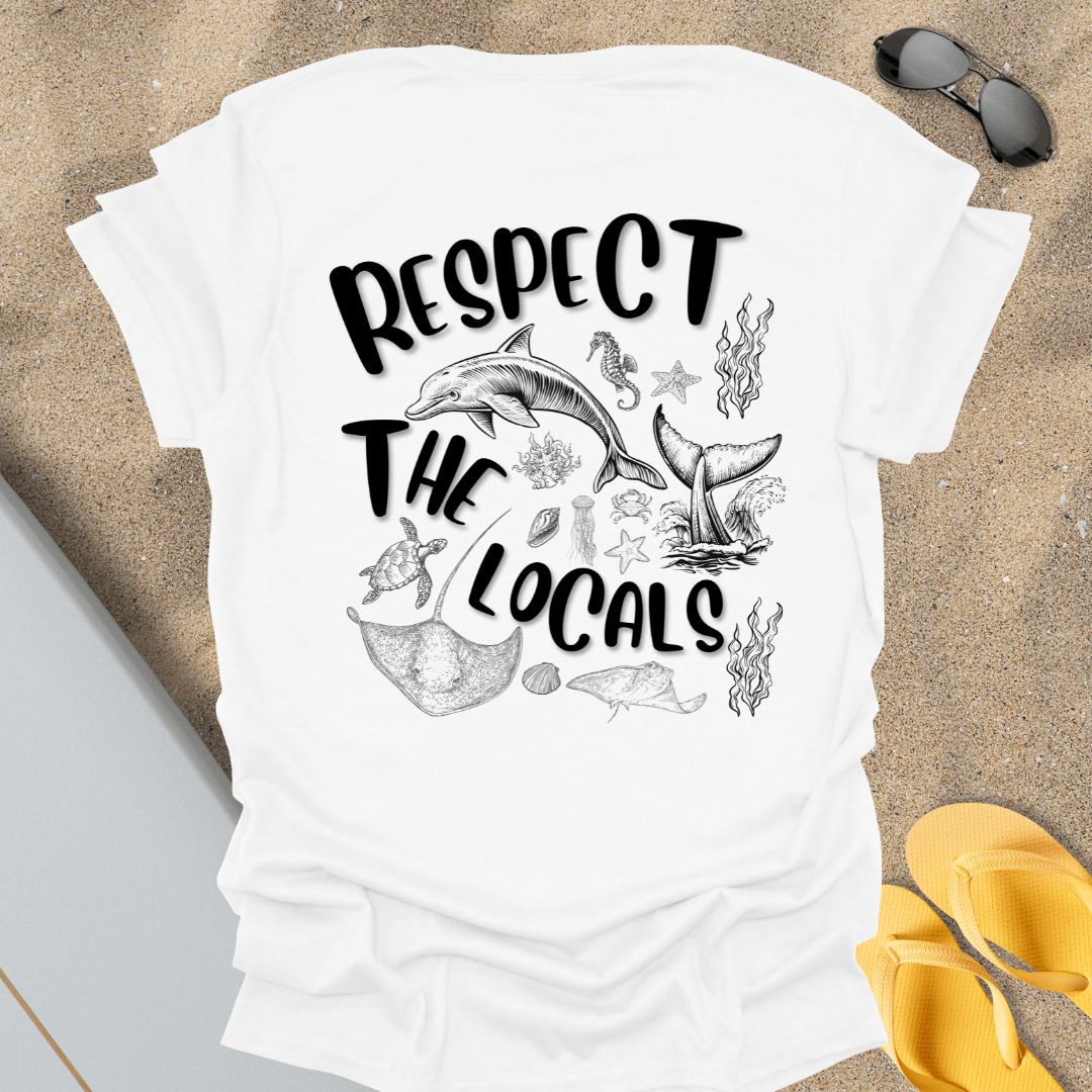 T-Shirt White / S Respect The Locals T-Shirt