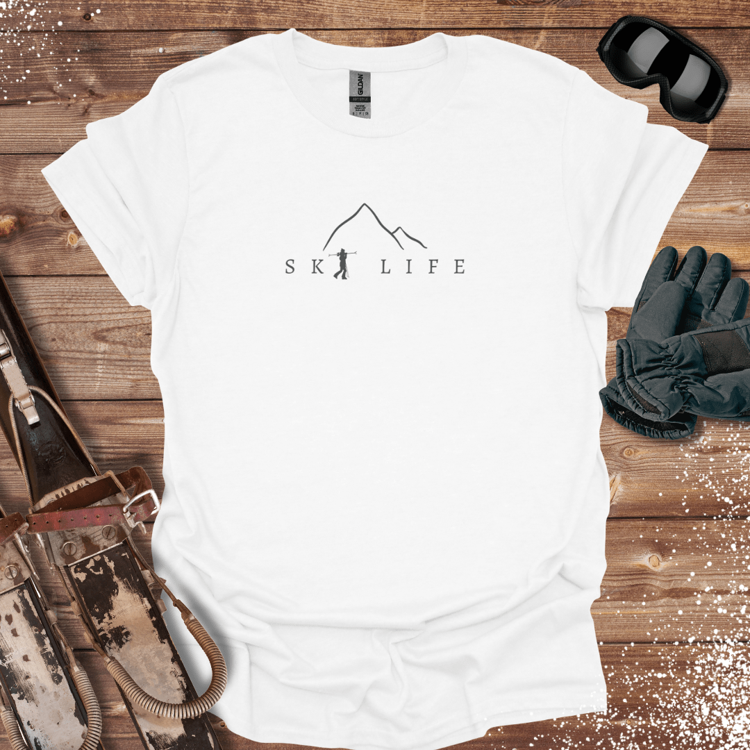 T-Shirt White / S Ski Life T-Shirt