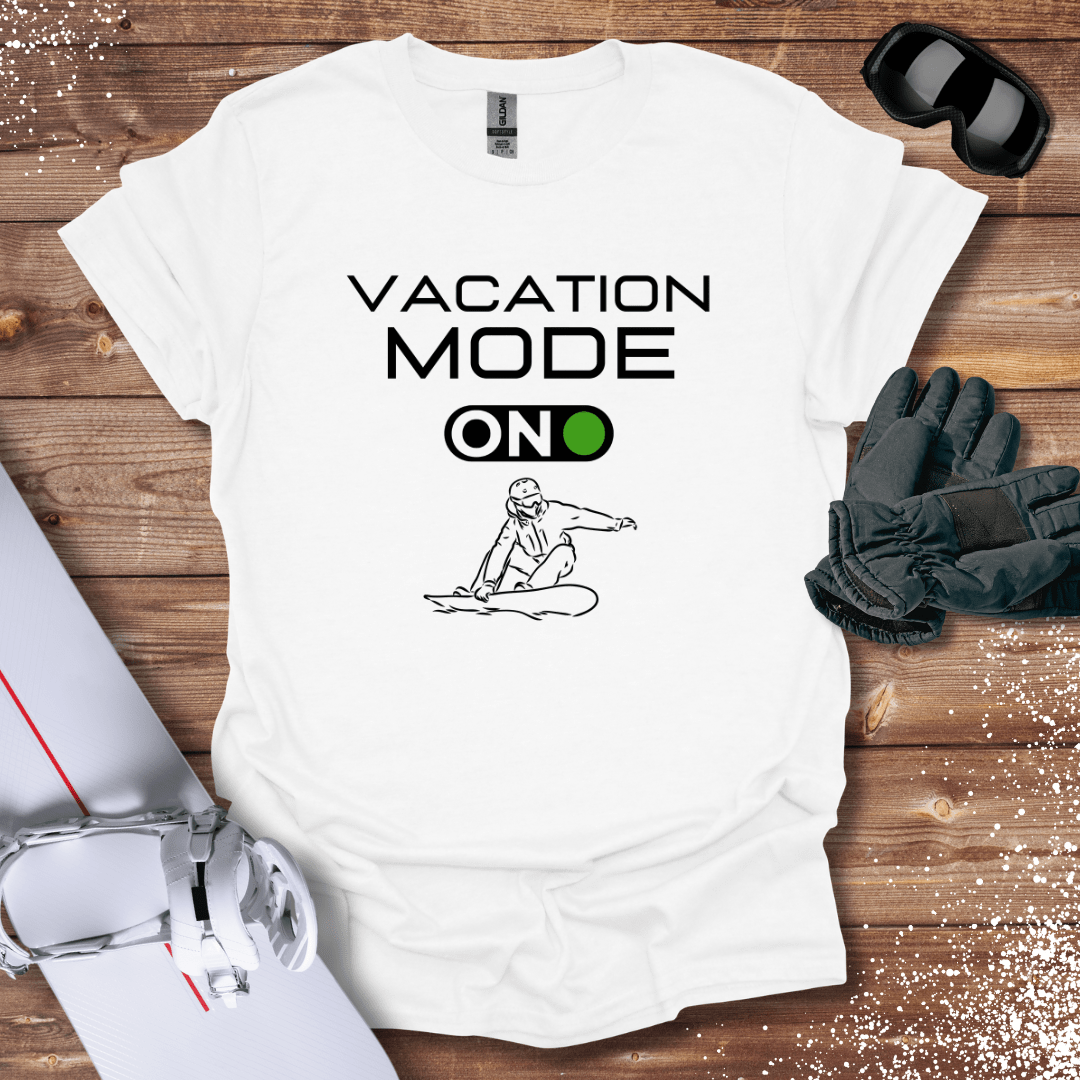 T-Shirt White / S Snow Vacation T-Shirt