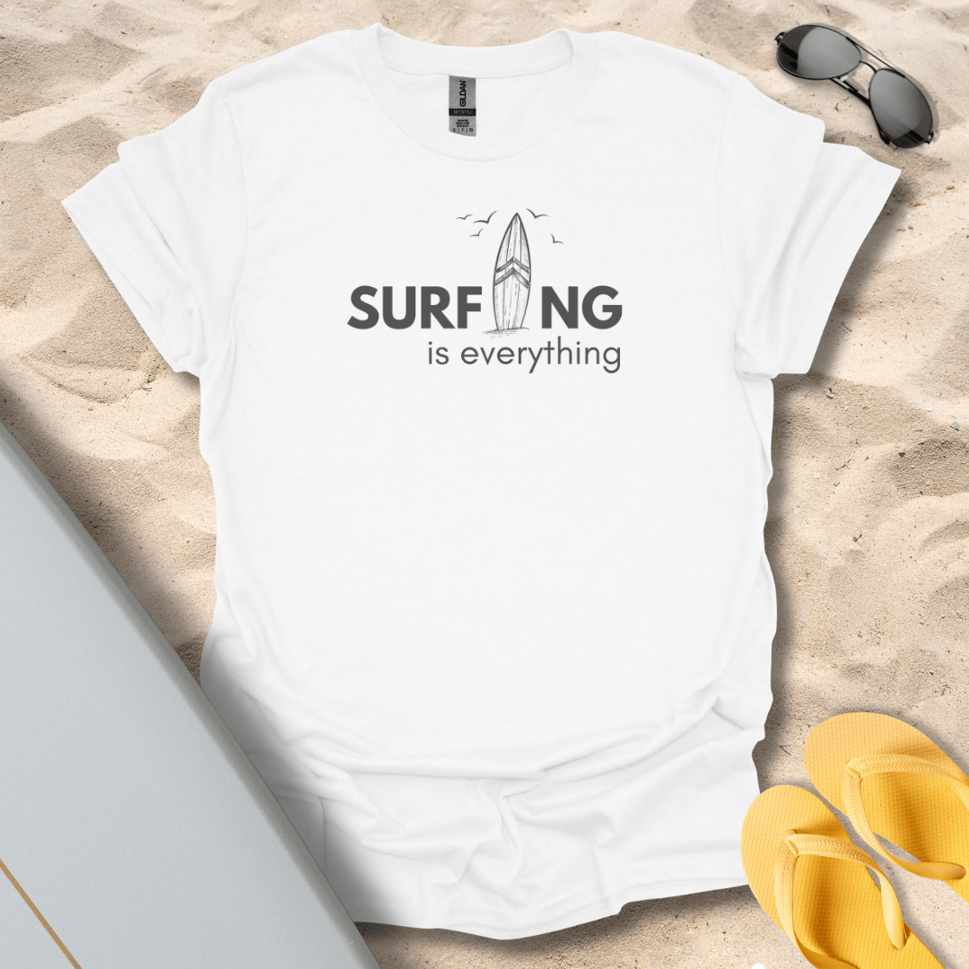 T-Shirt White / S Surfing is Everything T-Shirt