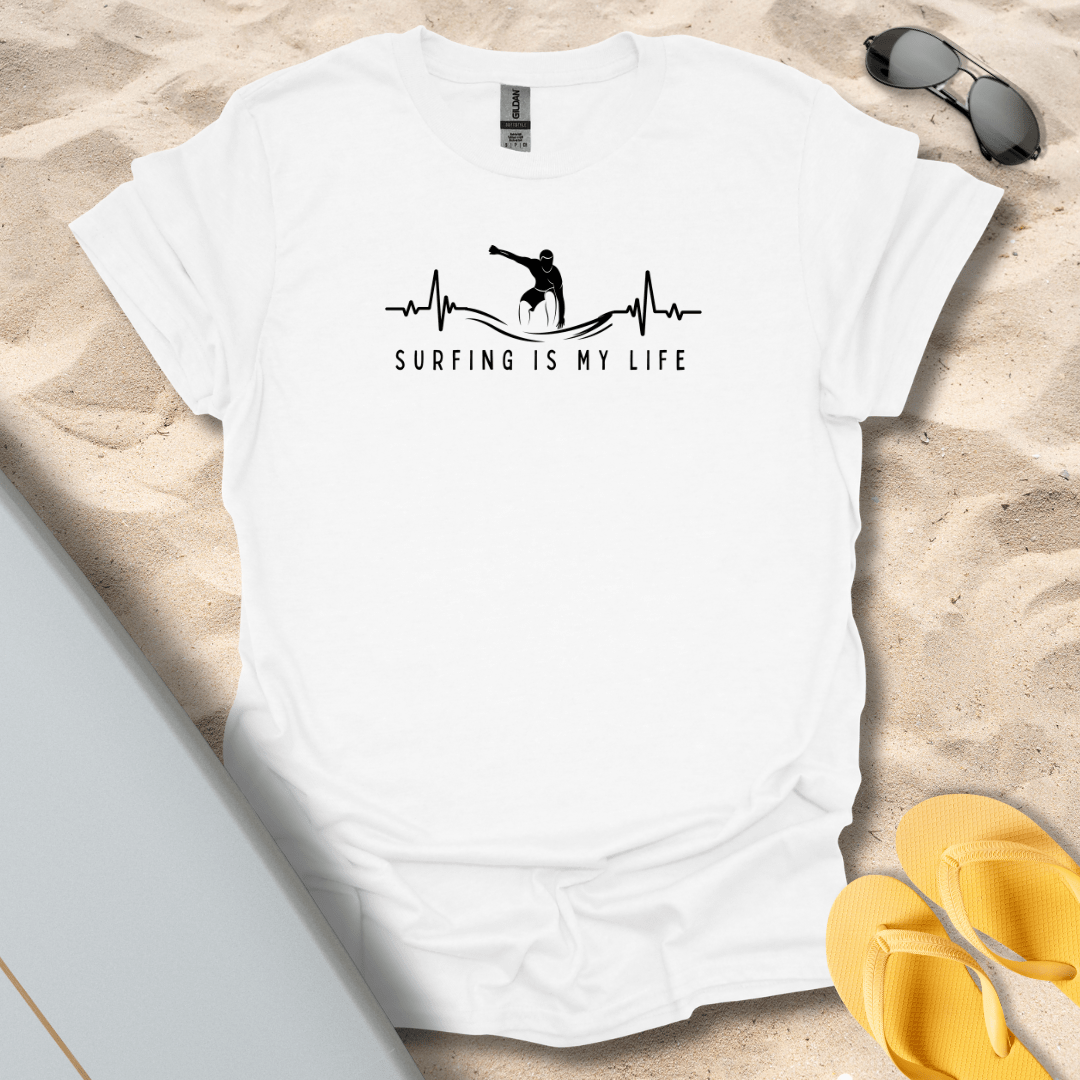 T-Shirt White / S Surfing Is My Life T-Shirt