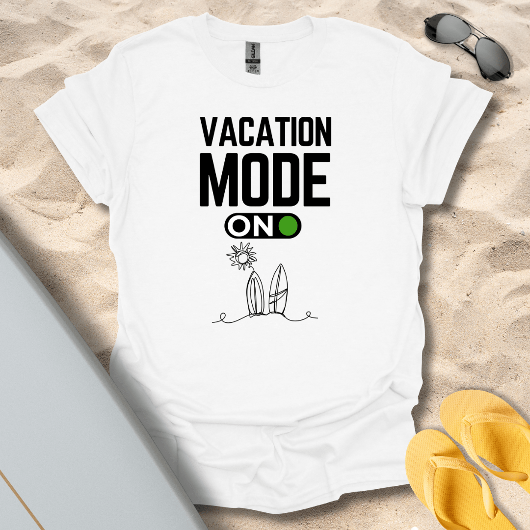 T-Shirt White / S Vacation Mode T-Shirt